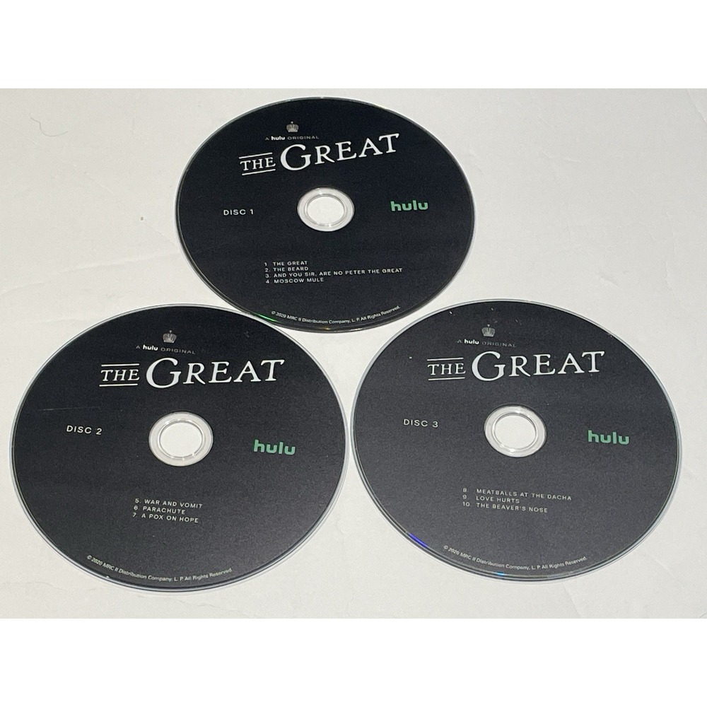 THE GREAT Series FYC DVD Complete Season 1 HULU 2020 EMMY Promo